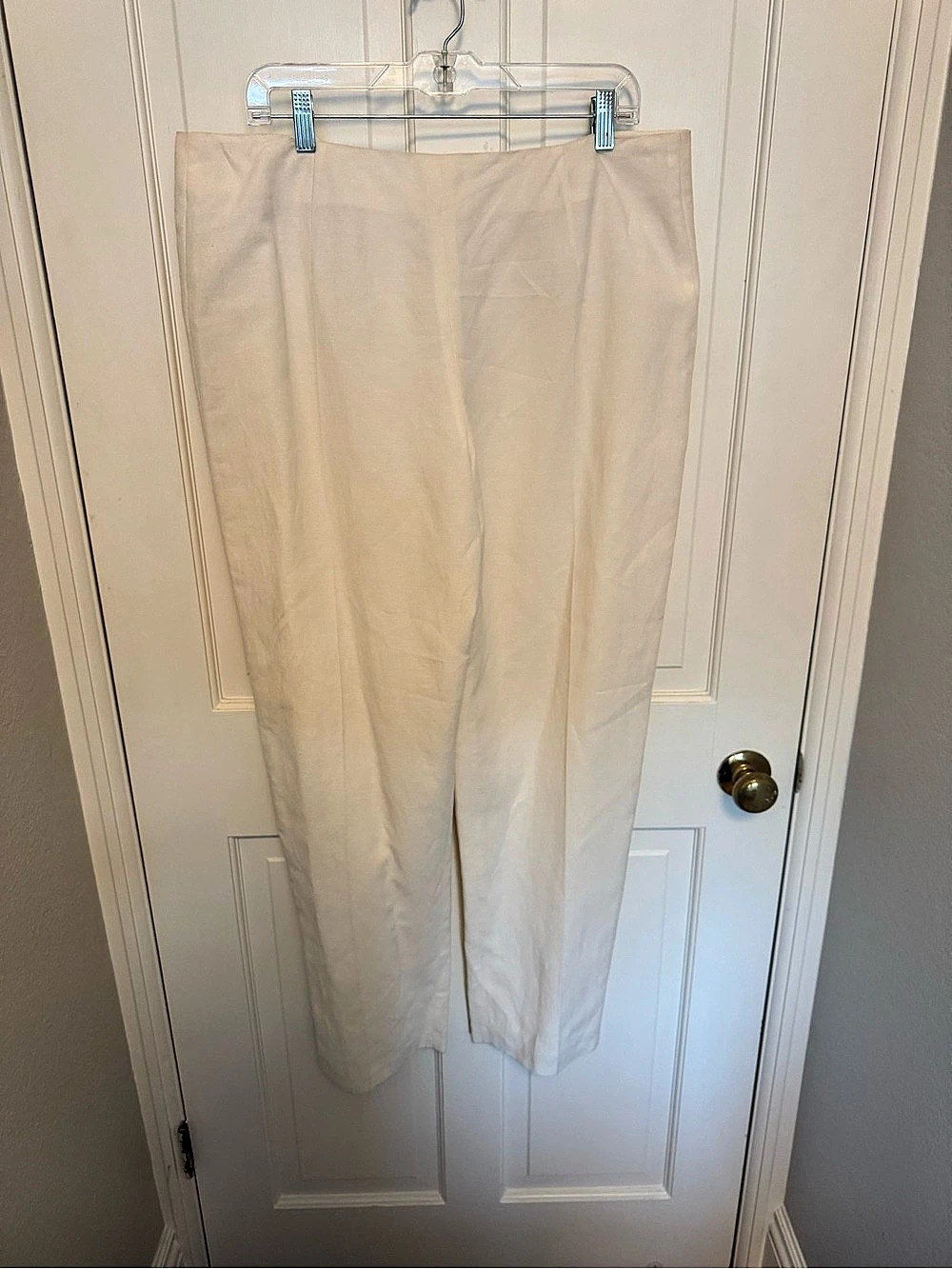 Oscar de la Renta Wide Leg Silk Rayon Pants Size 16 Like New